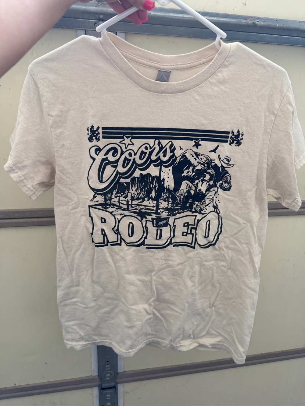 Coors Rodeo t shirt 
women’s small